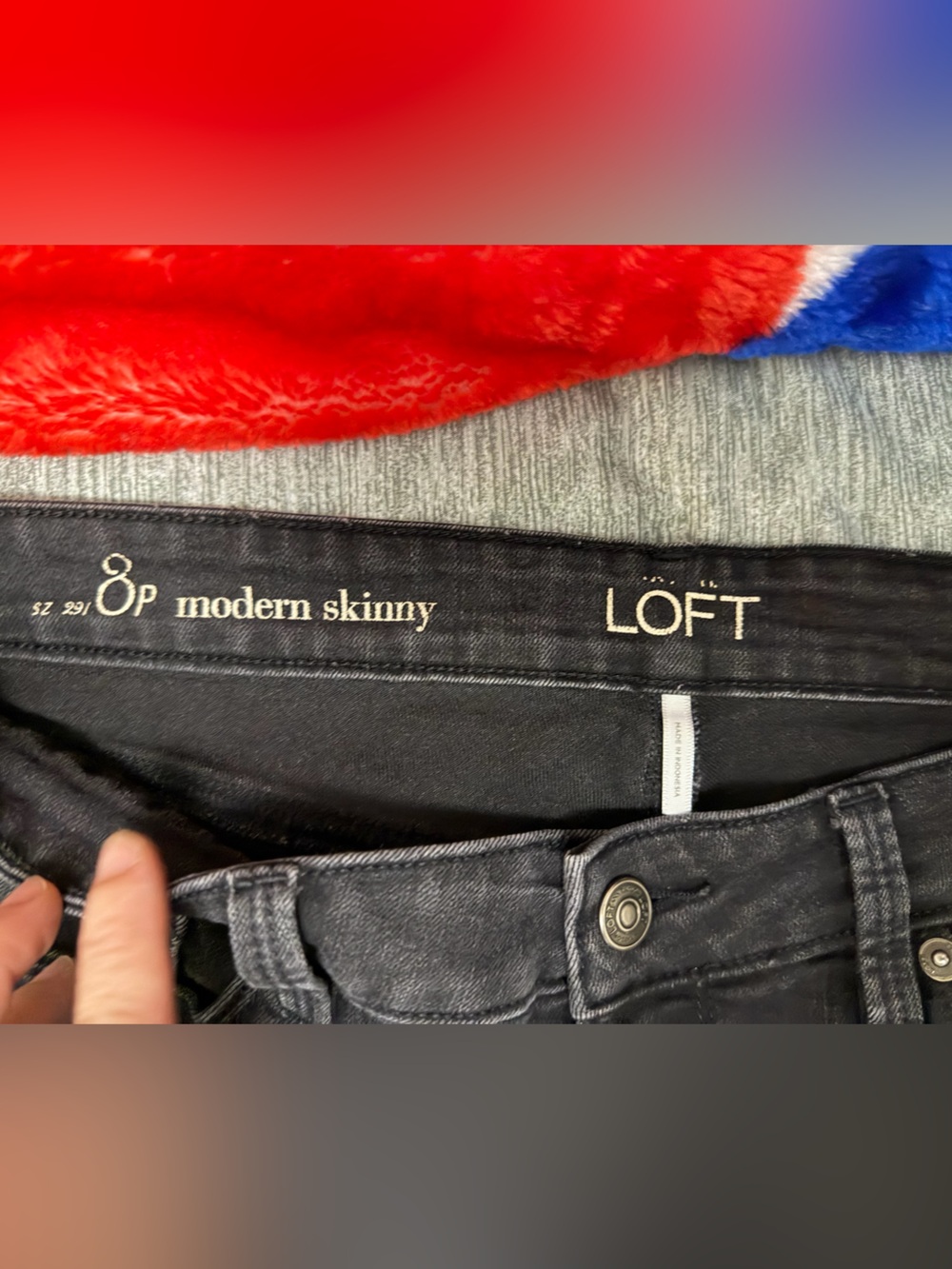 LOFT Black Modern Skinny Women's Jean